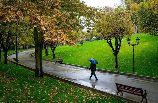 اییز گردی در پارک های تهران