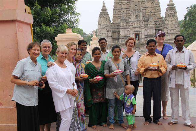 indian-friends-at-bodh-gaya