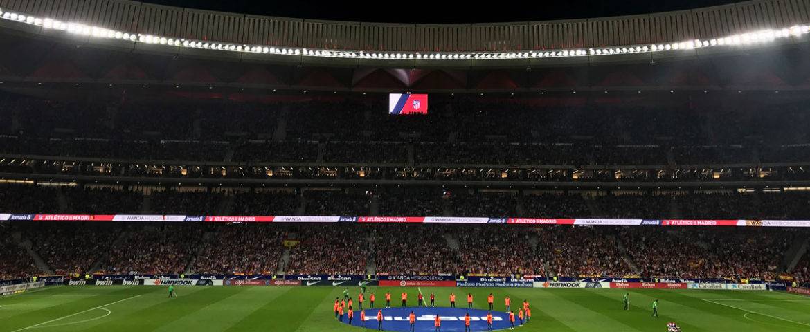 نمایشگرهای شهری ال‌جی در استادیوم Wanda Metropolitano