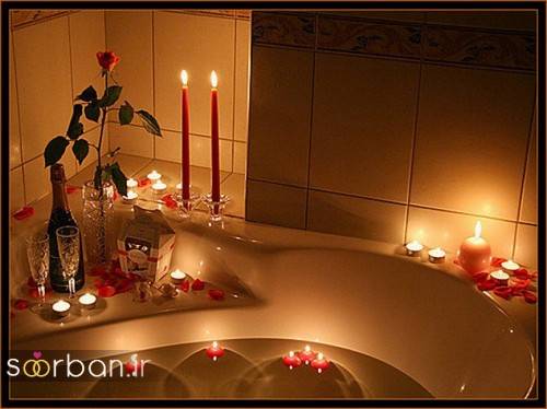 ایده های رمانتیک و زیبا برای تزیین حمام عروس