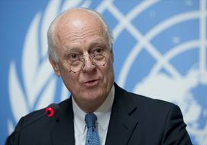 دی میستورا در رابطه با خطر تجزیه سوریه هشدار داد