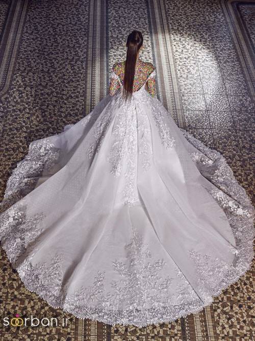 مدل لباس عروسی پرنسسی جدید شیک و خوشگل