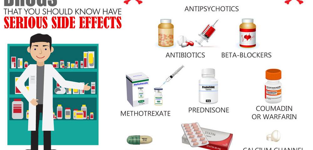 10 دارویی که عوارض جانبی جدی دارند