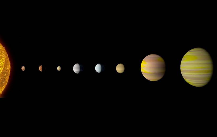 کشف هشتمین سیاره پیرامون کپلر-90؛ منظومه‌ای شبیه به منظومه‌ی شمسی