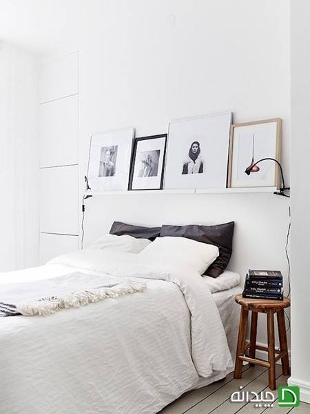 اتاق خواب کوچک به سبک مینیال