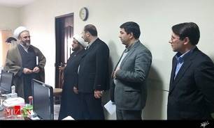 بازدید سرزده رئیس کل دادگستری استان آذربایجان شرقی از حوزه قضائی شهرستان ورزقان