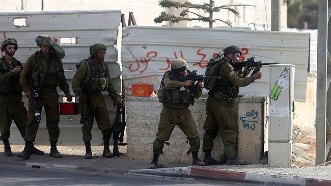 یورش نظامیان صهیونیست به کرانه باختری/14 فلسطینی بازداشت شدند
