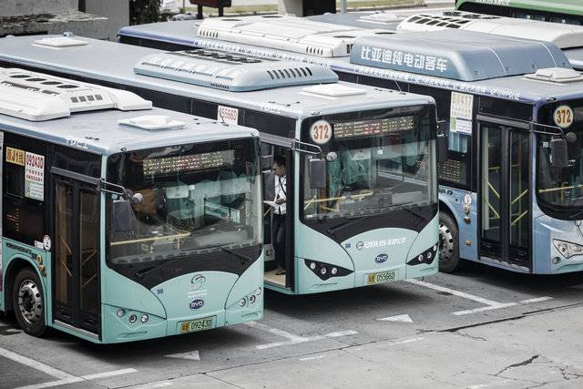 تمام اتوبوس‌های شهری در شن‌ژن چین برقی شدند