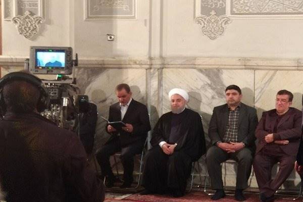 رئیس جمهور در مراسم بزرگداشت مرحوم هاشمی رفسنجانی حضور یافت