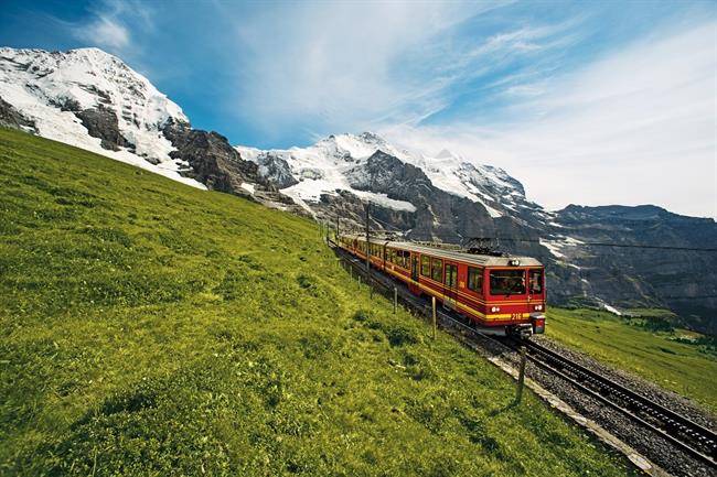 گردنه یونگ فرائو Jungfraujoch : بالاترین نقطه اروپا 