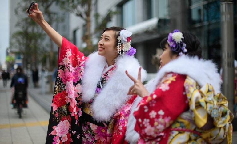 جشن بلوغ دختران ژاپنی