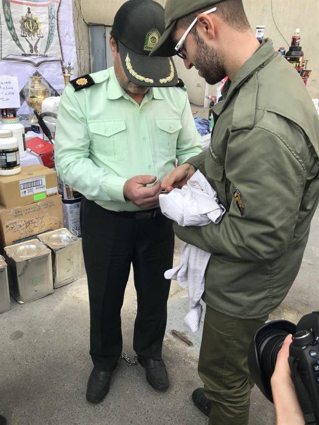 اخاذی سرگرد قلابی از اتباع بیگاه/ درآمد 2 میلیونی در 2 روز + عکس
