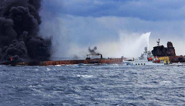 حادثه سانچی در تاریخ دریانوردی بی‌سابقه است