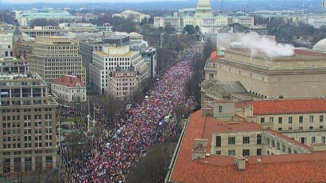 تظاهرات گسترده در سراسر آمریکا علیه ترامپ