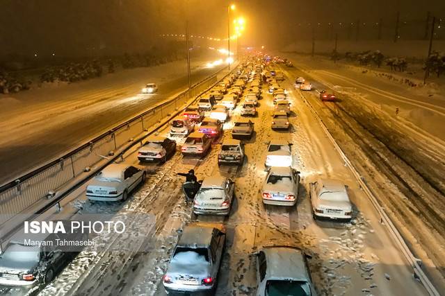 ویدئو / برفِ طبیعی، بحرانِ غیرطبیعی