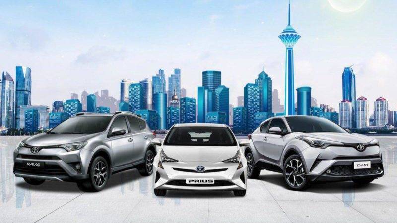 قیمت و شرایط فروش جدید تویوتا پریوس، chr و Rav4