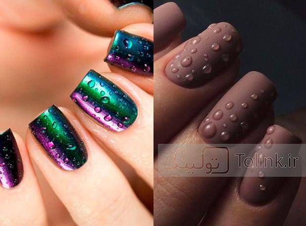 طراحی ناخن زمستانه