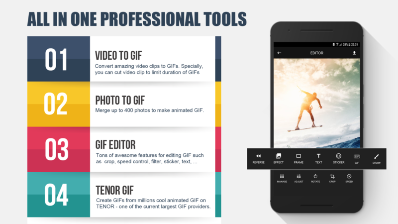 معرفی اپ GIFShop؛ استودیوی حرفه ای ساخت و ویرایش تصاویر متحرک