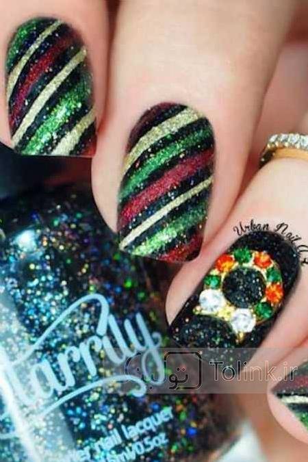 آلبوم طراحی ناخن زمستانی