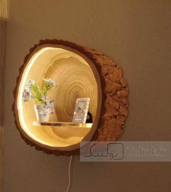 قفسه چوبی