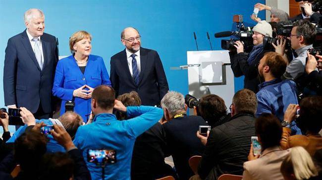 توافق احزاب آلمانی برای تشکیل دولت ائتلافی