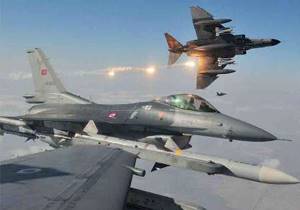 بمباران جنوب عفرین توسط جنگنده‌های ترکیه‌ای
