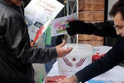 برپایی غرفه ستاد دیه در مسیر راهپیمایی یوم‌الله 22 بهمن