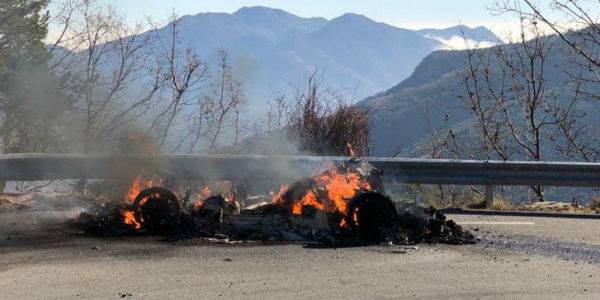 آتش سوزی رنو آلپاین A110 در حین فیلم برداری TOP GEAR