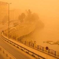 آلودگی ریزگردها در خوزستان در وضعیت فوق بحران