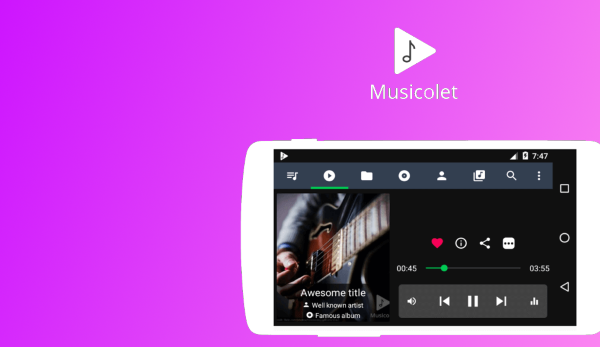 معرفی اپ Musicolet Music Player؛ مینیمال اما پر از امکانات