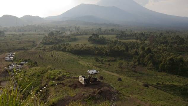 آتش فشان Nyiragongo، پارک ملی Virunga، جمهوری دموکراتیک کنگو