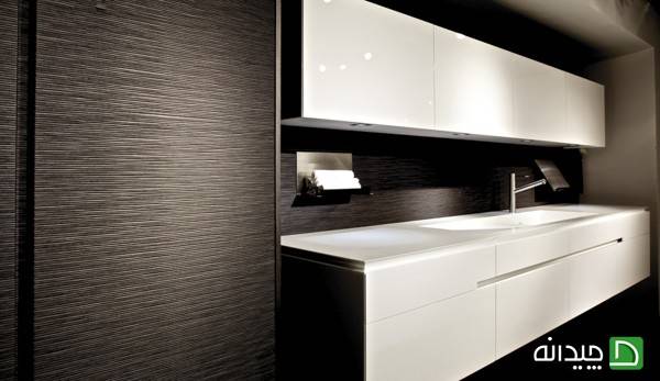 کابینت های افقی در طراحی آشپزخانه