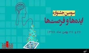 اختتامیه سومین جشنواره ملی ایدهها و فرصتها آغاز شد اختتامیه سومین جشنواره ملی ایدهها و فرصتها آغاز شد