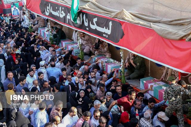 اعلام جزئیات تشییع و خاکسپاری پیکرهای 300 شهید در سراسر کشور
