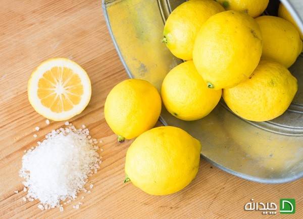 لیمو ترش و نمک