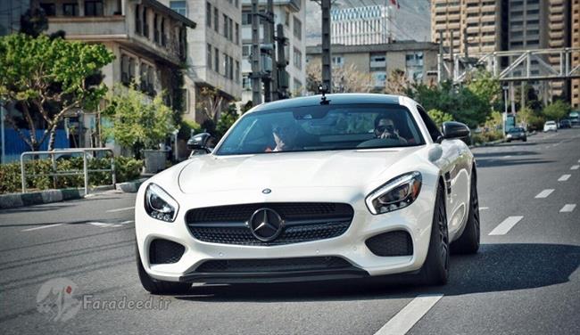 غوغای مرسدس AMG GT در تهران