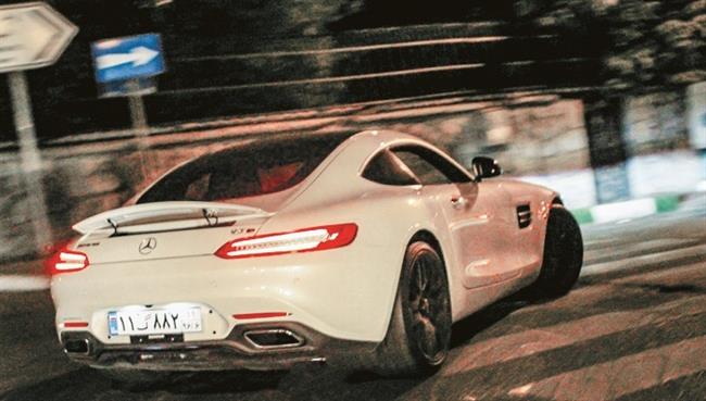 غوغای مرسدس AMG GT در تهران