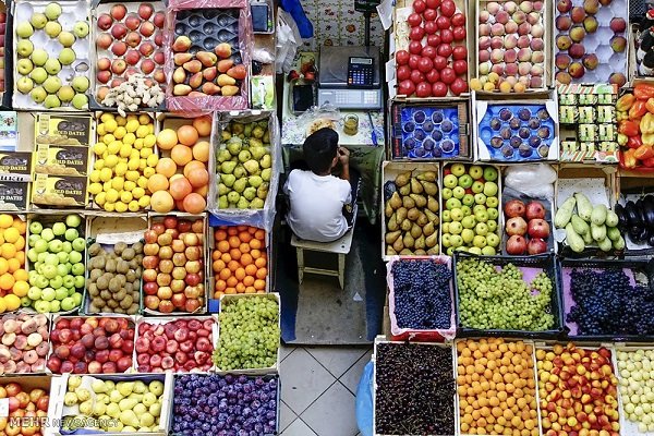 ثبات قیمت میوه و صیفی در میدان مرکزی میوه و تره بار