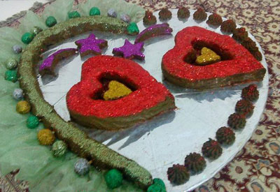 تزیین سینی حنا و حنا برای حنابندان - سری دوم