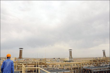 متوسط تولید گاز از مخازن مزدوران و شوریجه  به 64 میلیون مترمکعب رسید