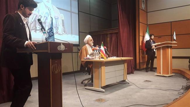 نشست معاون اول قوه قضاییه با دانشجویان دانشگاه تربیت دبیر شهید رجایی آغاز شد نشست معاون اول قوه قضاییه با دانشجویان دانشگاه تربیت دبیر شهید رجایی آغاز شد