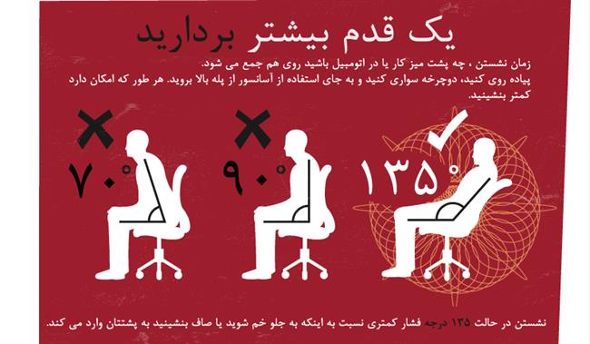 نشستن بیش از حد, شما را می کشد.