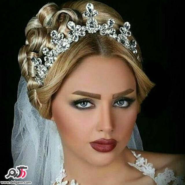 آرایش چشم و صورت عروس 