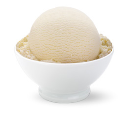 بستنی وانیلی