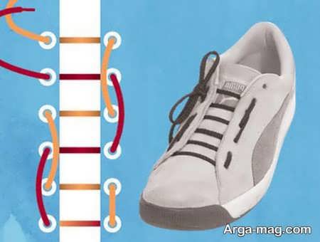 گره زدن بند کفش با روش های ساده و خلاقانه 