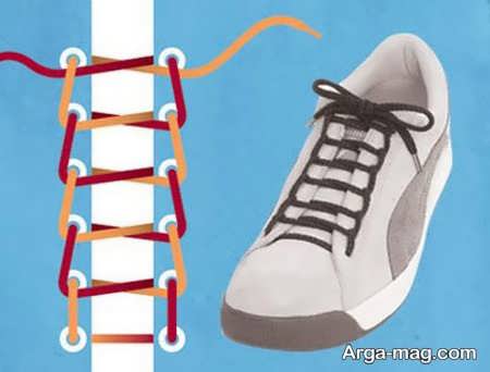 روشی آسان برای گره زدن بند کفش 