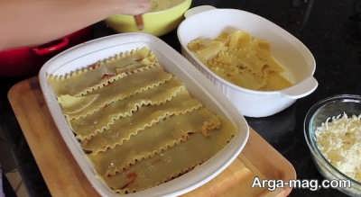 طرز تهیه لازانیا با گوشت چرخ کرده در منزل 