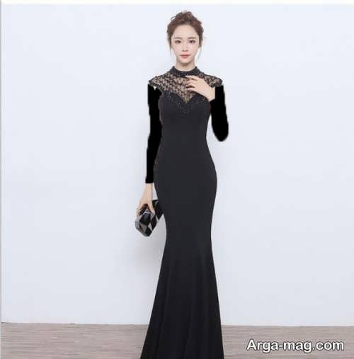 مدل لباس شب کره ای 