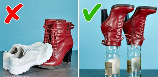 11 روش برای تازه و نو نگه داشتن کفش ها
