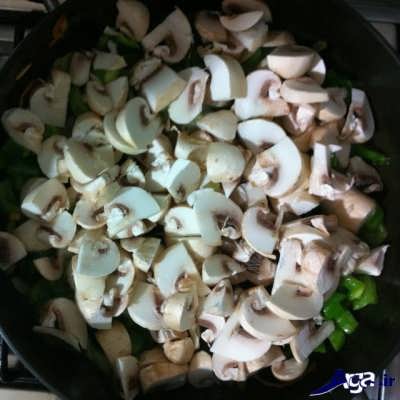روش پخت اسنک قارچ